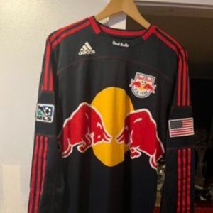 Long Sleeve Rafa Marquez Red Bulls Jersey